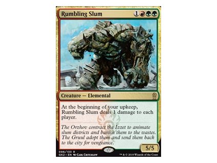 Rumbling Slum (Foil NE, Stav Near Mint)