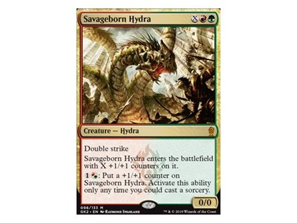 Savageborn Hydra (Foil NE, Stav Near Mint)