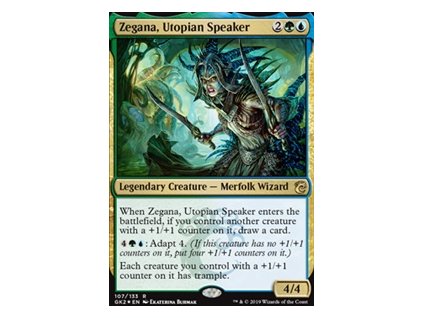 Zegana, Utopian Speaker - FOIL (Foil NE, Stav Near Mint)
