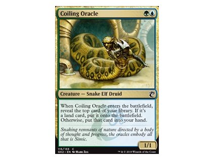 Coiling Oracle (Foil NE, Stav Near Mint)