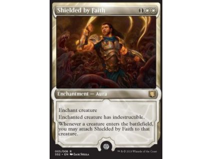 Shielded by Faith (Foil ANO, Stav Near Mint)