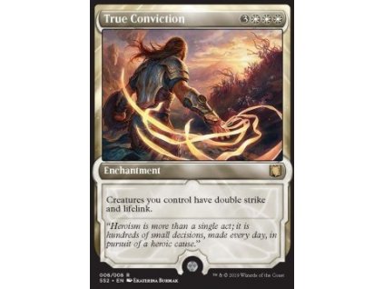 True Conviction (Foil ANO, Stav Near Mint)