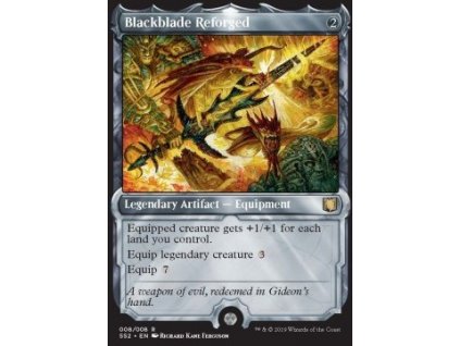 Blackblade Reforged (Foil ANO, Stav Near Mint)
