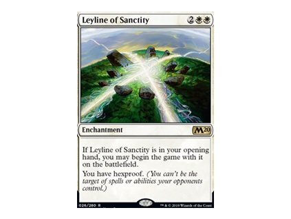 Leyline of Sanctity (Foil NE, Stav Near Mint)