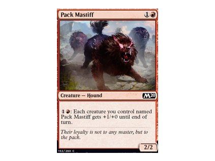 Pack Mastiff