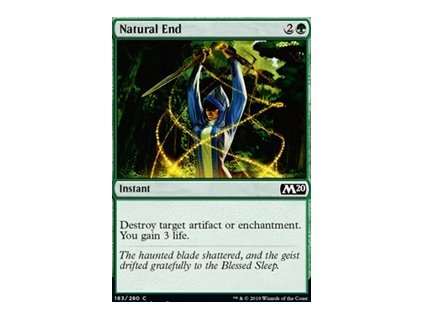 Natural End (Foil ANO, Stav Near Mint)