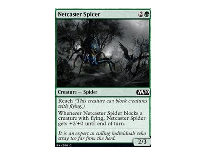 Netcaster Spider (Foil NE, Stav Near Mint)