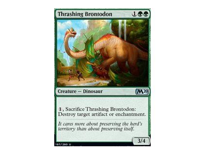 Thrashing Brontodon