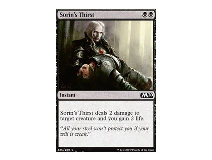 Sorin's Thirst