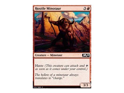 Hostile Minotaur