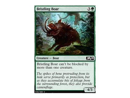 Bristling Boar (Foil NE, Stav Near Mint)