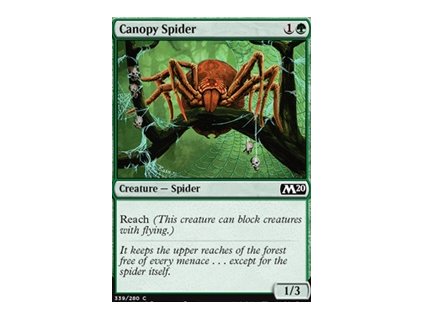 Canopy Spider (Foil NE, Stav Near Mint)