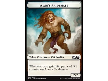 Ajani's Pridemate Token (Foil NE, Stav Near Mint)
