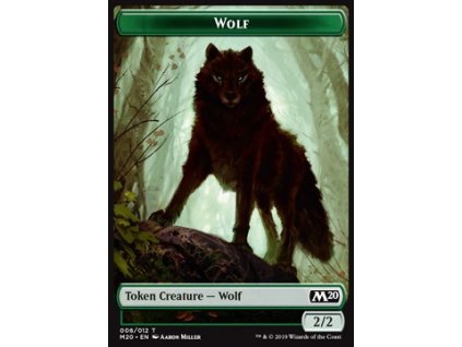 Wolf Token (Foil NE, Stav Near Mint)