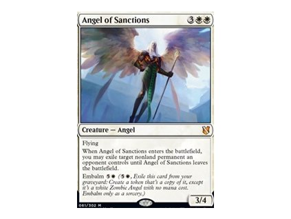 Angel of Sanctions (Foil NE, Stav Near Mint)