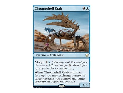 Chromeshell Crab (Foil NE, Stav Near Mint)