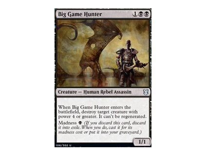 Big Game Hunter