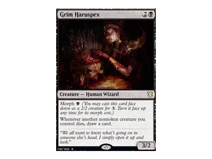 Grim Haruspex (Foil NE, Stav Near Mint)