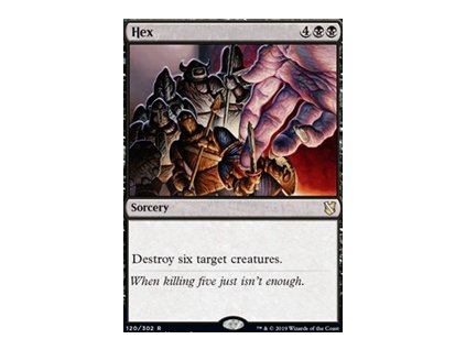 Hex (Foil NE, Stav Near Mint)