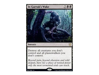 In Garruk's Wake (Foil NE, Stav Near Mint)