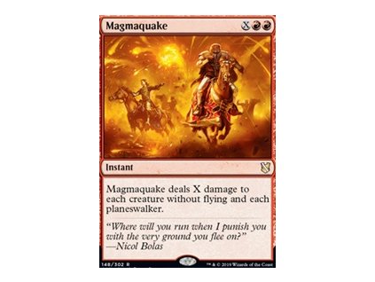 Magmaquake (Foil NE, Stav Near Mint)