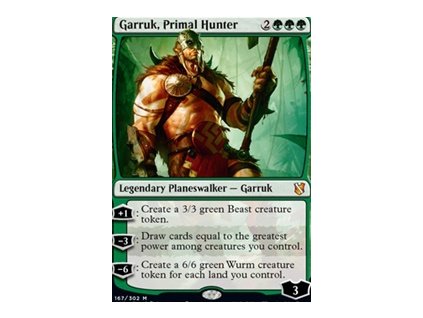 Garruk, Primal Hunter (Foil NE, Stav Near Mint)