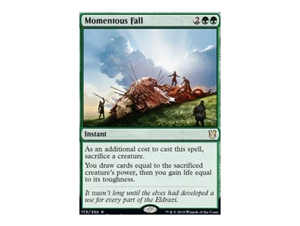 Momentous Fall (Foil NE, Stav Near Mint)