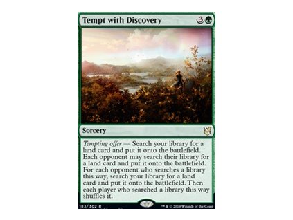 Tempt with Discovery (Foil NE, Stav Near Mint)