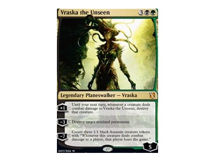 Vraska the Unseen (Foil NE, Stav Near Mint)