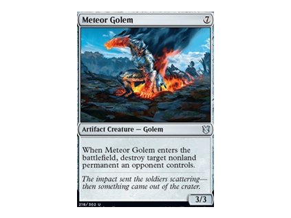 Meteor Golem (Foil NE, Stav Near Mint)