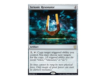 Strionic Resonator (Foil NE, Stav Near Mint)