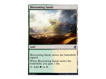 Blossoming Sands (Foil NE, Stav Near Mint)