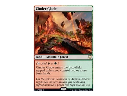 Cinder Glade (Foil NE, Stav Near Mint)