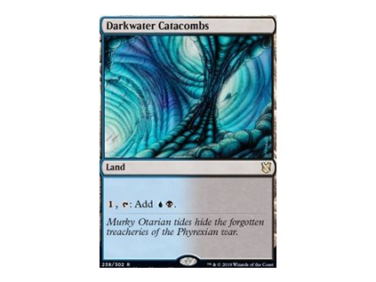 Darkwater Catacombs (Foil NE, Stav Near Mint)