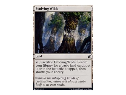 Evolving Wilds (Foil NE, Stav Near Mint)