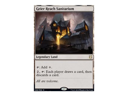 Geier Reach Sanitarium (Foil NE, Stav Near Mint)