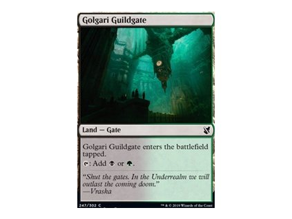 Golgari Guildgate (Foil NE, Stav Near Mint)