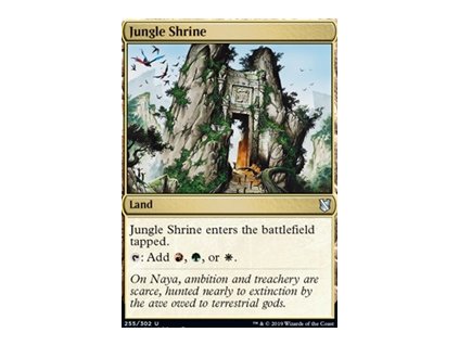 Jungle Shrine (Foil NE, Stav Near Mint)