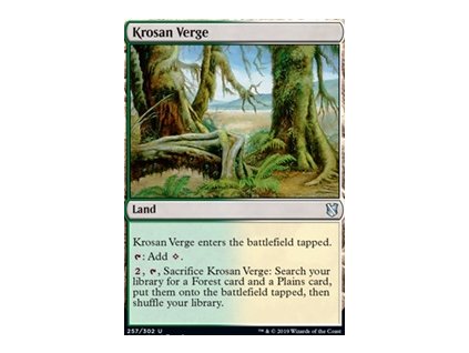 Krosan Verge (Foil NE, Stav Near Mint)