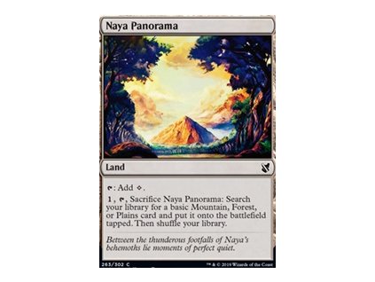 Naya Panorama (Foil NE, Stav Near Mint)