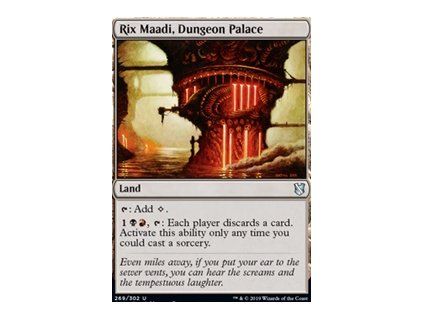 Rix Maadi, Dungeon Palace