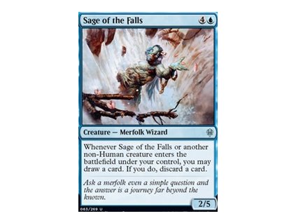Sage of the Falls (Foil NE, Stav Near Mint)