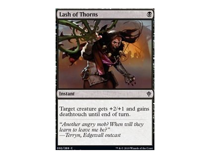 Lash of Thorns (Foil ANO, Stav Near Mint)