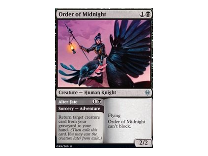 Order of Midnight (Foil NE, Stav Near Mint)