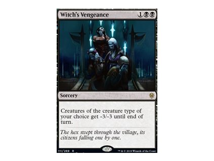 Witch's Vengeance (Foil ANO, Stav Near Mint)