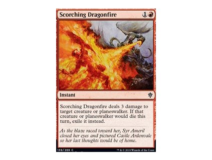 Scorching Dragonfire (Foil NE, Stav Near Mint)