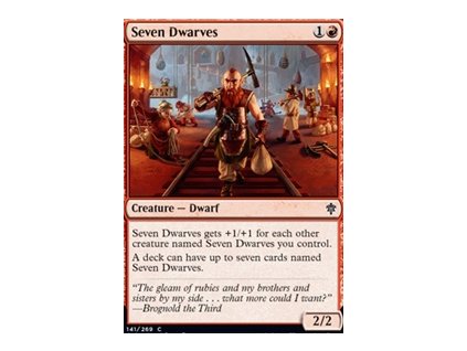 Seven Dwarves (Foil NE, Stav Near Mint)