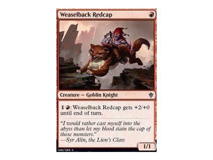 Weaselback Redcap