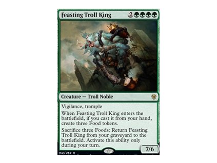 Feasting Troll King (Foil ANO, Stav Near Mint)