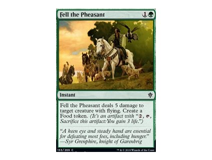 Fell the Pheasant (Foil NE, Stav Near Mint)